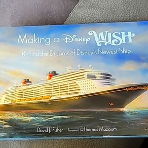 Disney Cruise Line Book - Makin A Disney Wish BOOK. NEW!
